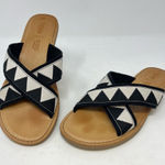 Toms  Viv Tribal Print Criss Cross Sandal‎ Size 8 Photo 0