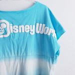 Disney  Spirit Ombre Tie Dye Short Sleeve Off The Shoulder T-Shirt Photo 2