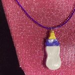 Boutique Baby Bottle Necklace Pregnancy Gift Baby Bottle Choker Adult Baby Shower Photo 4