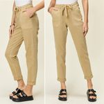 Judy Blue NWT High Waist Khaki Garment Dyed Jogger Jeans Sz 7/28 Cuffed Stretch Photo 4