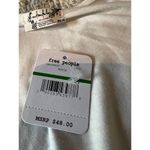 Free People  Women's Cream and White Bodysuit. V neck Photo 4