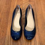 Cole Haan Cole‎ Haan x NikeAir Milly Leather Wedge pumps shoes blue Size 7B Photo 1