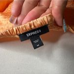 EXPRESS Elegant Orange Ruched Women's Top Photo 3