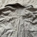 Free People Khaki Relaxed Shirt Romper Photo 5