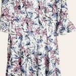 Rabbit Rabbit Rabbit Design 3/4 Bell Sleeve Floral Lace Fit Flare Dress 14 Size 12 Photo 0