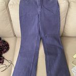 ZARA  Wide Leg High Rise Jeans Purple Photo 0