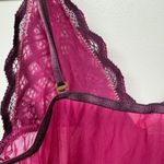 Victoria's Secret  Very Sexy Babydoll Lace Chemise Dress Size Small Purple Photo 6