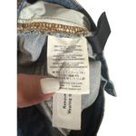 Madewell Blue Cotton Blend Button Fly Fringe Trim Denim Jean Shorts Women Sz 32 Photo 8