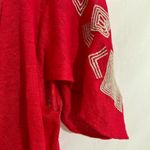 Free People  Ponce de Leon Top in Red Combo‎ Size Small Photo 3