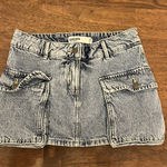 Garage  Denim Skirt Mini Photo 0