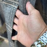 Anthropologie Like New Avec Les Filles Longline Plaid Blazer Size XL Photo 12