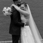 Powder Blue Strapless Open Back Dress Size XL Photo 6