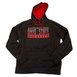 Colosseum Ohio State University Sweatshirt Hoodie Buckeyes L Black Red Photo 0