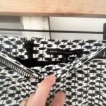 White House | Black Market Women's White & Black Geometric Print Skirt Size 12 Photo 3