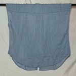 Torrid Chambray Top Cap Sleeves Button Up NWOT Womens Size 4 Photo 1