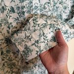 Garnet Hill Signature Organic Pima Cotton Button Down in Green Garden Toile Photo 8