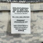 PINK - Victoria's Secret PINK Victoria’s Secret Onesie All Over Graffiti Logo Print Waffle Texture Pjs Photo 4