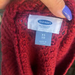 Old Navy CRANBERRY WOOL BLEND CARDIGAN Photo 3