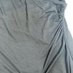 Vince  NWT V-Neck Maxi Midi Wrap Dress‎ Black Stretchy Gathered Waist Classic XL Photo 10