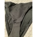 J.Crew Black Textured Ribbed Bikini Swim Bottom M Photo 1
