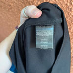 BB Dakota Women’s Bodycon Vneck Color Block Dress Peacock Blue/Black Size XS Photo 1