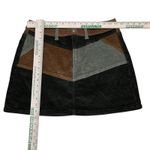 American Eagle Skirt Sz 10 Long Womens Green High Rise Stretch Corduroy A Line Photo 3