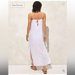 J.Crew  Linen-cotton blend tie-back midi dress Photo 2