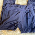 Electric yoga ELECTRIC‎ YOGA Blue Moto Legging Mid Rise Mesh Zipper Pocket Extra Small XS Photo 7