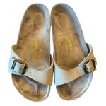Birkenstock Women's Madrid Sandals EU 36 US 5 5.5 Tan Birko Flor Single Strap Photo 2