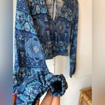 Hollister  Blue and Black Patterned Dress Photo 3