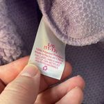 No Boundaries  Fuzy Purple Sherpa Pull Over Quarter Zip Size Large 11-13 Juniors Photo 5