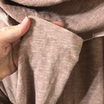 Free People Beach Cowl Neck Lightweight Cotton Sweater in Dusty Rose Two Body Photo 1