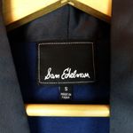 Sam Edelman Jacket Womens S Black Velvet Smoking Wrap Back Lace Boho Hippie Photo 5