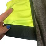 Nike  Dri Fit Gray & Yellow Racerback Athletic Drop Back Tank Top Women Sz M Photo 5