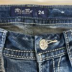 Miss Me Distressed Blue Jeans Photo 3