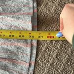 Anthropologie Maeve by  Gauzy Tiered Dress Cover Up Light Blue Pink Stripe XS Photo 7