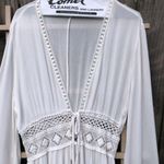 Stella Tweed  XL Swim Coverup Robe with Lace Photo 3