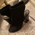 Brash Black Suede Heels Photo 1