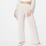 Wild Fable  Pointelle‎ Wide Leg Pants Off White - Small Photo 3