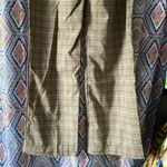 plaid wide leg pants Size 10 Photo 3