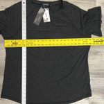 Mirol NWT - Heather Charcoal Gray Women's Short Sleeve Crew Neck T-Shirt XL Photo 7