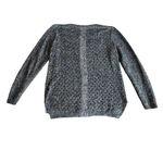 Rebecca Taylor Wool Blend Loose Weave Sweater Pullover Crew Neck Size Medium Photo 4