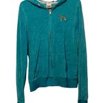 PINK - Victoria's Secret Vs Pink Bling Zip Hoodie Size Medium Photo 0