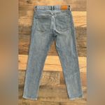 Aritzia Denim Forum Yoko Mid Rise Slim 28L Blue Jeans Organic Cotton Size 26 Photo 9