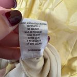 Rabbit Rabbit Designs Yellow Floral Sleeveless Fit Flare Dress Size Medium Photo 7