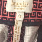 Chinese Laundry  pink chinos with navy design size 12 Photo 5