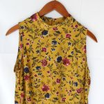 Pleione  | Mustard Patterned Tank Photo 2