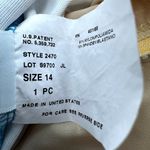 MiracleSuit  Tankini Bandana Print Underwire Spaghetti Strap Ruched Sides Blue 14 Photo 3