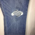 Abercrombie & Fitch NWT 90s slim straight distressed high rise jeans 35/20s Photo 6