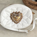 Dolce & Gabbana  Sacred Heart Devotion Leather Crossbody Bag Photo 0